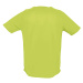 SOĽS Sporty Pánske tričko s krátkym rukávom SL11939 Apple green