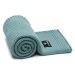 T-TOMI Knitted Blanket Mint Waves pletená deka 80 x 100 cm
