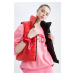 DEFACTO Oversize Wide Puffer Vest Cut Stand Collar Double Sided