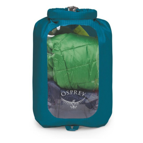 Vodeodolný vak Osprey Dry Sack 12 W/Window Farba: modrá