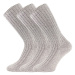 BOMA® ponožky Jizera svetlo fialové 3 páry 120019
