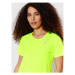 Nike Funkčné tričko Race DD5927 Žltá Slim Fit
