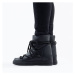 Inuikii Sneaker Full Leather Wedge 70203-89 BLACK