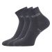 Voxx Boby Športové slabé ponožky - 3 páry BM000004236200100984 tmavo šedá