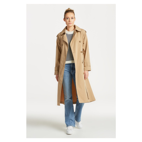 KABÁT GANT TRENCH COAT DARK KHAKI