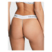 Calvin Klein Underwear Stringové nohavičky 000QF7013E Sivá