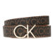 Calvin Klein Dámsky opasok Re-Lock Ck Rev Belt 30mm K60K610156 Hnedá