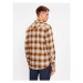 Wrangler džínsová košeľa Western 112341159 Hnedá Regular Fit