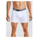 Biele boxerky Under Armour UA Charged Cotton 6in 3 Pack