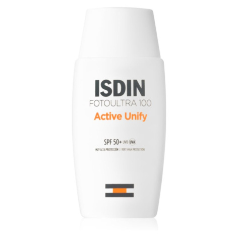 ISDIN Foto Ultra 100 Active Unify rozjasňujúci ochranný krém SPF 50+