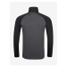 Čierno-šedé pánske športové tričko so stojačikom Kilpi WILLIE