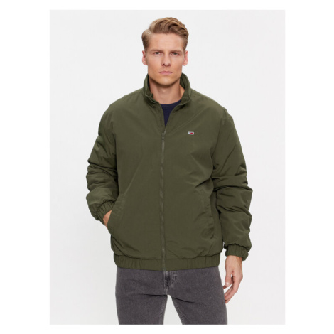 Tommy Jeans Bundy bomber Essential DM0DM17238 Zelená Relaxed Fit Tommy Hilfiger