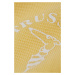 Polokošeľa Trussardi Polo Printed Logo Cotton Piquet Žltá