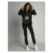 Women's Black Insulated Tracksuit