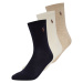 Polo Ralph Lauren Ponožky  béžová / béžová melírovaná / čierna