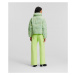 Bunda Karl Lagerfeld Boucle Puffer Jacket Green/Yellow Boucle