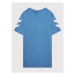 Hummel Súprava tričko a športové šortky Novet 213902 Modrá Regular Fit