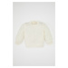 DEFACTO Baby Girl Crew Neck Knitted Patterned Sweater