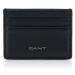 PEŇAŽENKA GANT LEATHER CARD HOLDER BLACK