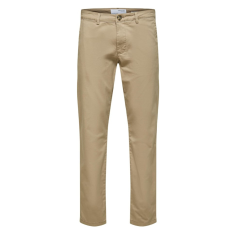 SELECTED HOMME Chino nohavice 'Miles Flex'  béžová