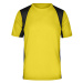 James&amp;Nicholson Pánske funkčné tričko JN306 Yellow