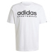 adidas SPORTSWEAR GRAPHIC TEE Pánske tričko, biela, veľkosť