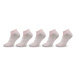 4F Súprava 5 párov detských členkových ponožiek 4FJWAW23USOCF231 Ružová