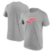 Detroit Red Wings pánske tričko Logo Graphic Sport Gray Heather