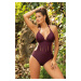 Anina M-680 Eggplant Swimsuit