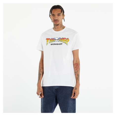 Tričko Thrasher x AWS Spectrum T-shirt White