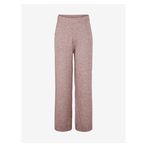 Old Pink Heather Wide Trousers Pieces Cindy - Women