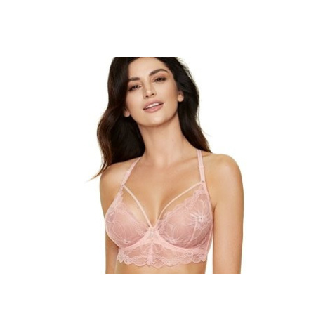 Delicate bra Charlize / B2 - pink Gorteks