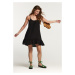 Shiwi Letné šaty 'Ibiza'  čierna