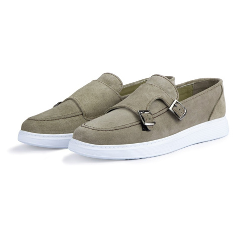 Ducavelli Airy Men's Casual Shoes From Genuine Leather and Suede, Suede Loafers, Summer Shoes Sa