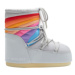 Členkové zimné topánky MOON BOOT Icon Low Rainbow glacier grey