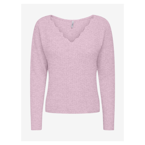 Women's pink sweater ONLY Gabriel - Women