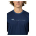 Hannah Kirk Pánske tričko s dlhým rukávom 10035984HHX Patriot blue