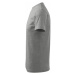 Malfini Classic New Detské tričko 135 tmavo šedý melír