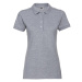 Russell Dámska strečová polokošeľa R-566F-0 Light Oxford -Heather