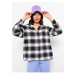 LC Waikiki Women's Plaid Long Sleeve Oversize Lumberjack Shirt