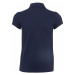 LACOSTE Tričko 'GIRL SHORT SLEEVED RIBBED COLLAR'  námornícka modrá