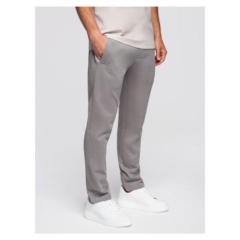 Ombre Men's sweatpants with unlined leg - gray