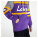 Mikina Mitchell & Ness Head Coach Hoodie Los Angeles Lakers Purple/ Grey