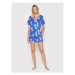 Cyberjammies Pyžamové šortky Sierra Pineapple Print 9077 Modrá Regular Fit