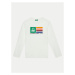 United Colors Of Benetton Blúzka 3I1XC10JN Biela Regular Fit