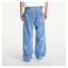 Kalhoty Carhartt WIP Stamp Pant Stamp Print/ Blue Bleached