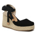 Castañer Espadrilky Tina Jute/001 023071-100 Čierna