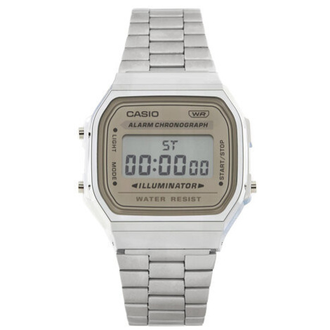 Casio Hodinky A168WA-8AYES Strieborná