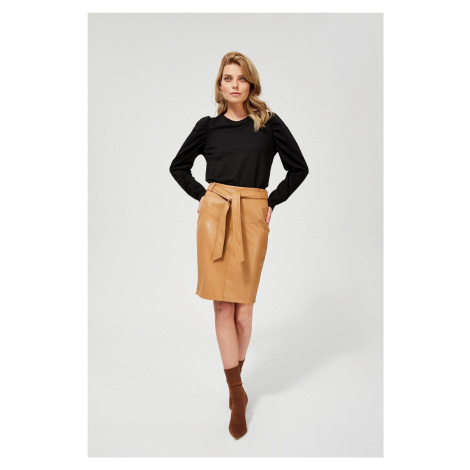 Skirt made of imitation leather Moodo