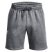 Šortky Under Armour Essential Fleece Shorts Pitch Gray Medium Heather